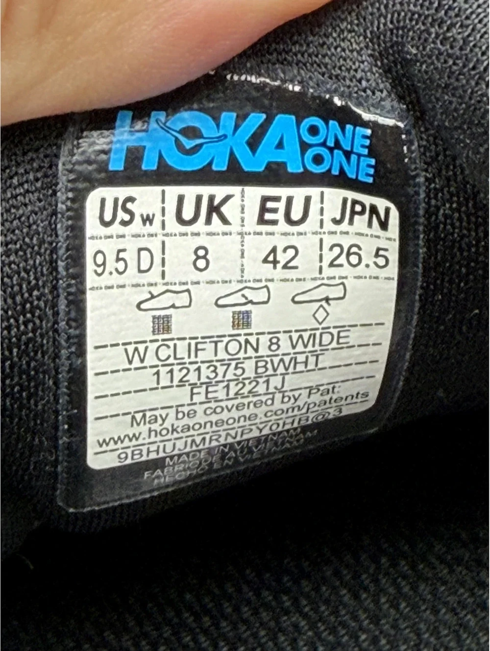 Hoka One One these hoka